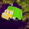 Polarx 2.75 In Garbage Truck Christmas Tree Ornament , Child Related
